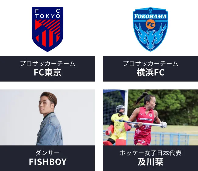 プロアスリート・モデル
